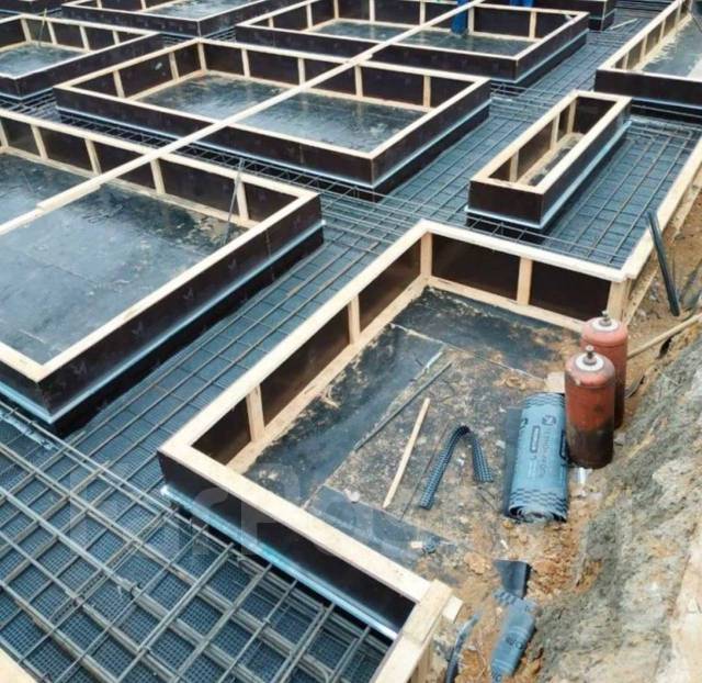 Строительство фундаментов. Фундамент. Бетонные работы в Хабаровске