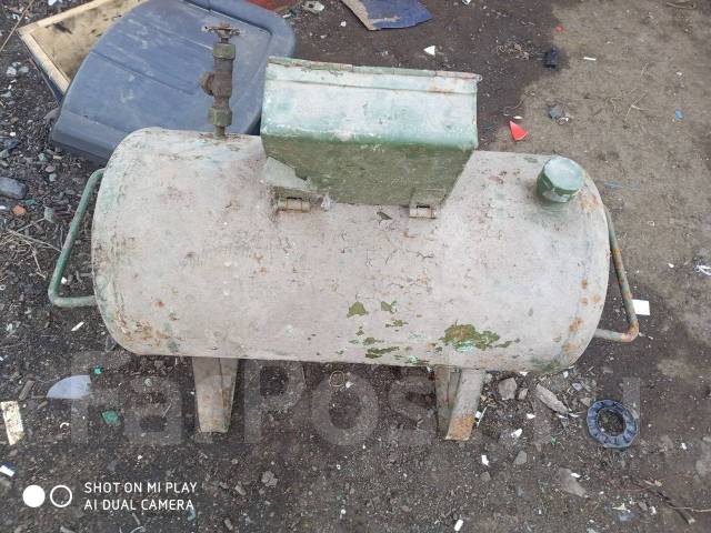 Бак (ресивер) для компрессора, б/у, в наличии. Цена: 1 500₽ во Владивостоке