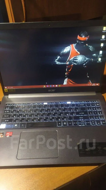 Acer Aspire 5. 15", 2,4����, ��� 8 ��, ���� 256���, WiFi: 1, Bluetooth: 1, ����������� �� 8��. ����