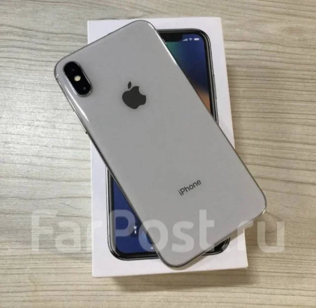 Apple iPhone X. �/�, 64 ��, �����, 4G LTE ����