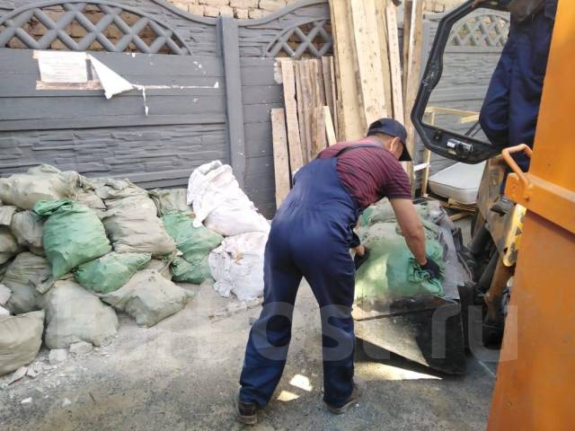 Уборка территории. Демонтаж домов, построек. Вывоз мусора, хлама в Артеме