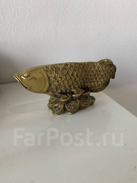 Карп статуэтка. Фен шуй, всем, новый, в наличии. Цена: 590₽ во Владивостоке