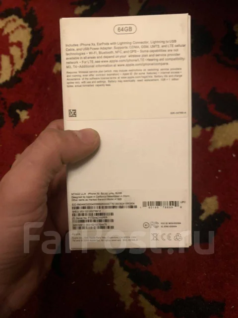 Apple iPhone Xs. �/�, 64 ��, �����, 4G LTE, NFC ����