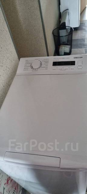 Стиральная машина автомат DEXP WM-E712SMA/WW белый, б/у, в наличии ...