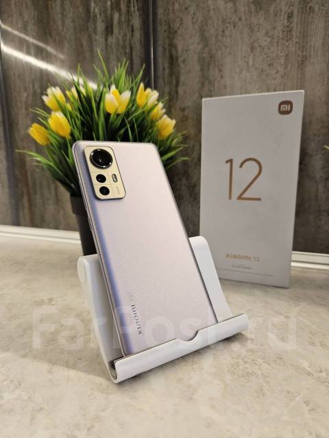 Xiaomi 12 5G 12ГБ+256ГБ. Snapdragon 8 Gen 1, 6.28", моноблок, розовый ...