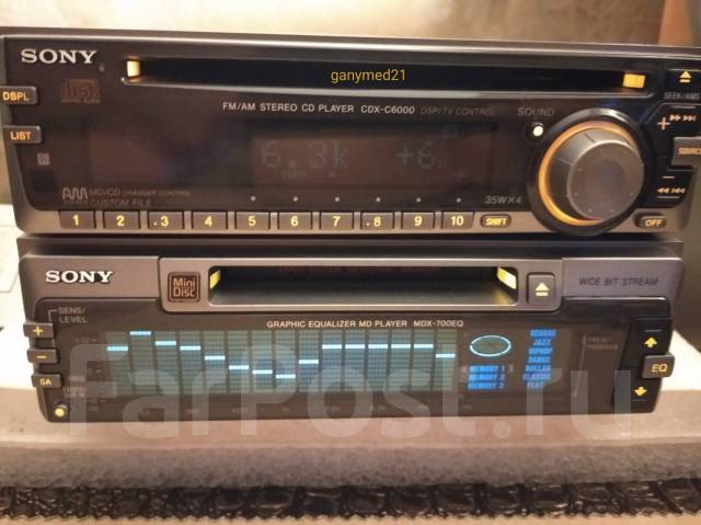 ラジオ・コンポ Sony Cdx-c6000 Mdx-700EQ Sony Cdx-c6000 Mdx-700EQ | eBay