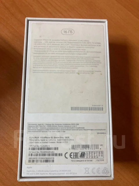 Apple iPhone SE. �/�, 16 ��, �����������, 4G LTE ����