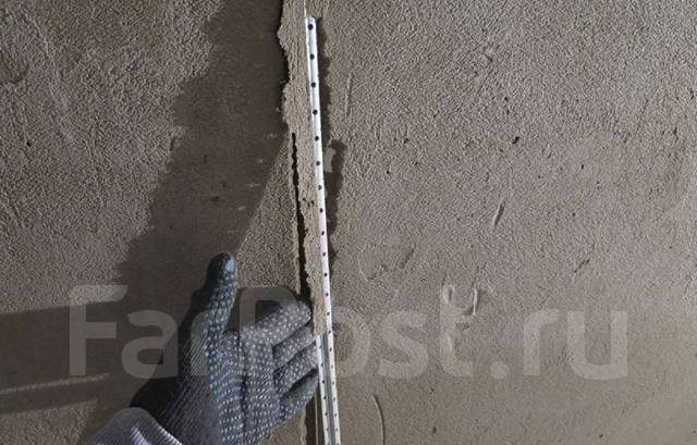 Оштукатуривание стен под маяк, песчаноцементная смесь, 1000р в Артеме