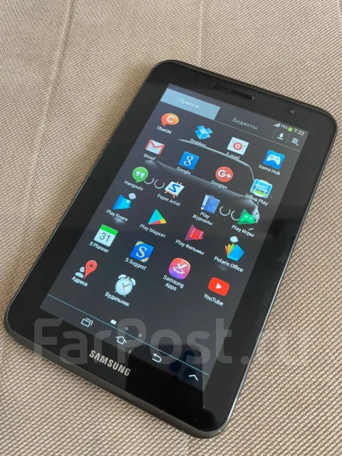 Samsung Galaxy Tab 2. 7 ������, ������ �� 8 �� ����