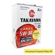 Takayama. 5W-30, , 4,00. 