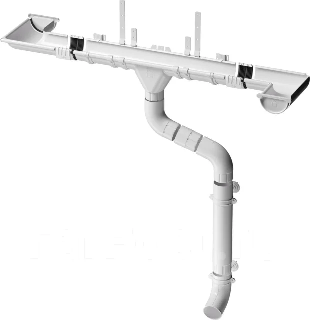 Металлическая водосточная система Docke Stal. Новинка! В наличии. Цена ...