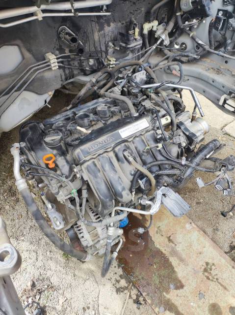 Двигатель Honda Fit 2014 GK3 L13B купить во Владивостоке по цене: 15 ...