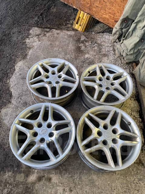 Литье диски R16 5x114.3 Nissan Skyline R33, 16", 4 шт, 67,1 мм. 4 шт, б ...