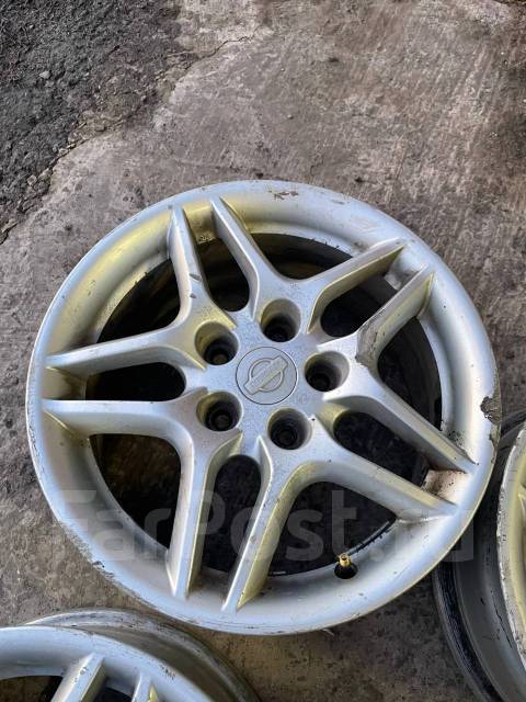 Литье диски R16 5x114.3 Nissan Skyline R33, 16", 4 шт, 67,1 мм. 4 шт, б ...