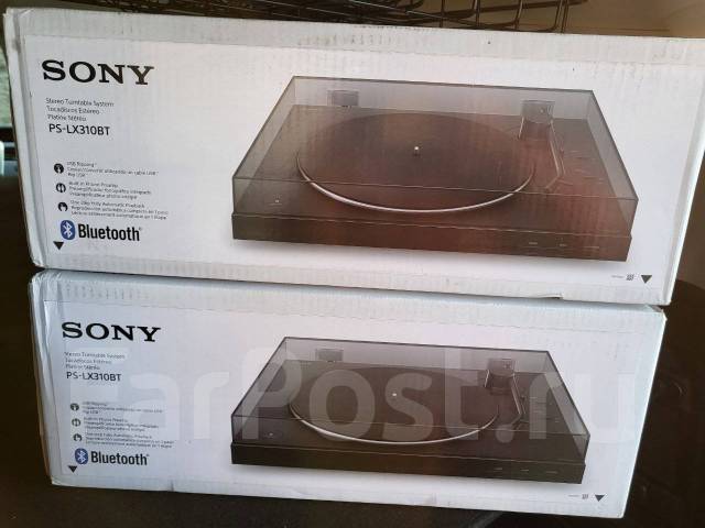Проигрыватель виниловых пластинок SONY PS-LX310BT, новый, в наличии ...
