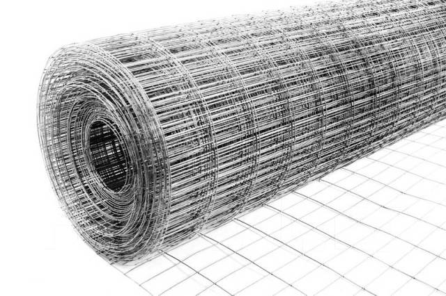 для забора сварная оцинкованная 1,5х15м ячейка 50х100, в наличии .