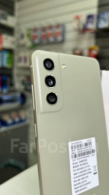 Смартфон Samsung Galaxy S21 FE 8/256GB Olive, 128 гб, 6.40", моноблок ...