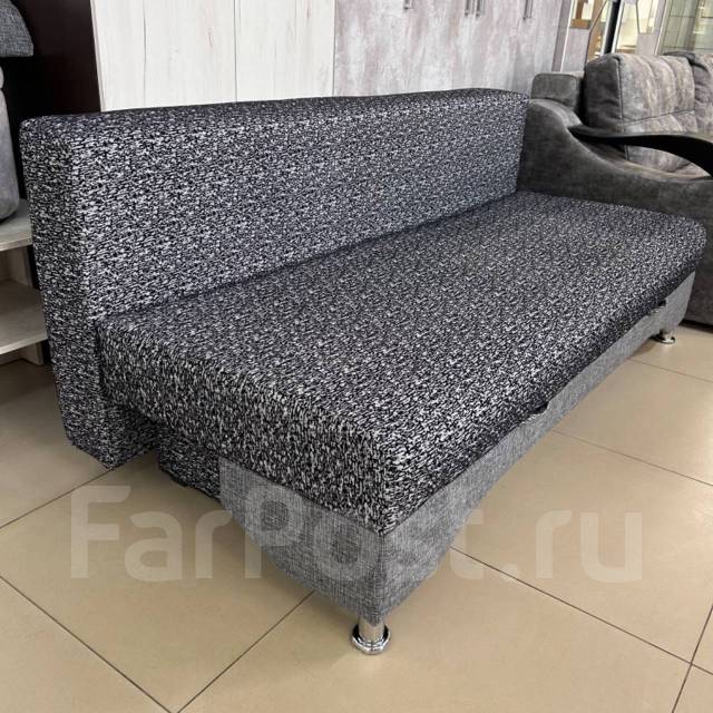 Диван-кровать прямой "Танго", ппу+пружины, клик-кляк, зависимый ...
