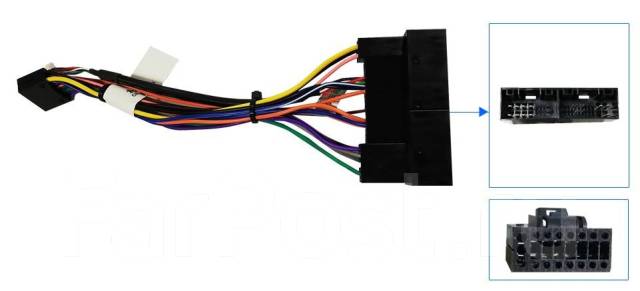 Разъем для подключение магнитолы Android Hyundai 2010+, другой, новый ...