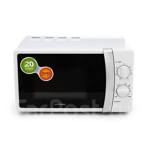 Печь СВЧ Leran FMO 2032 W, новый, в наличии. Цена: 5 890₽ во Владивостоке