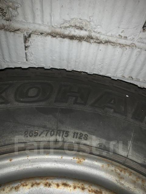 Колеса на литье, 15", 1 шт, 265 мм, 70 %, радиальный, 265/70/R15 ...