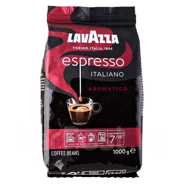 Кофе Lavazza Espresso Italiano Aromatico 1 кг зерно 1 уп. х 6 шт, в ...