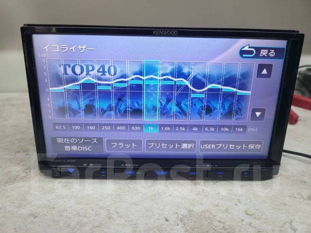 Свежий Kenwood mdv l405 2018г. DVD CD SD USB iPOD, 2 DIN — 178x100