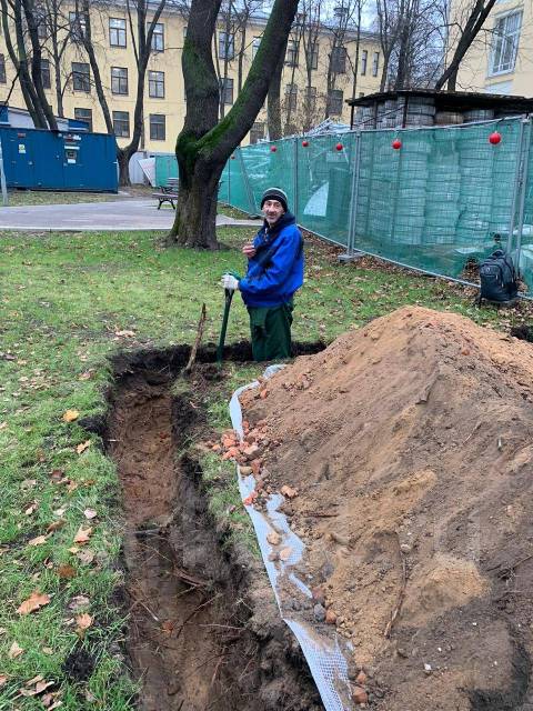 Землекопы/Разнорабочие/Копание траншей/Благоустройство территорий во ...
