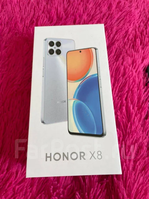 Honor X8. �/�, 128 ��, �����, 3G, 4G LTE, 5G, Dual-SIM, ����������, NFC ����