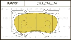 ������� ��������� �������� �������� ��� Toyota LAND Cruiser, Toyota Hilux, Toyota Fortuner Blitz BB0293P BB0293P ����