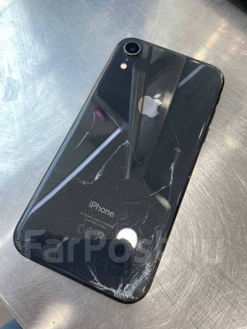 iPhone xr, 64 гб, 6.10", моноблок, черный, 4G LTE, б/у, в наличии. Цена ...