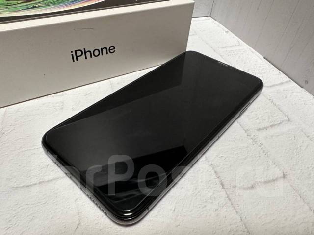 iPhone XS Max 64 gb, 64 гб, 6.50", моноблок, черный, б/у, в наличии ...