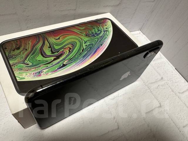 iPhone XS Max 64 gb, 64 гб, 6.50", моноблок, черный, б/у, в наличии ...