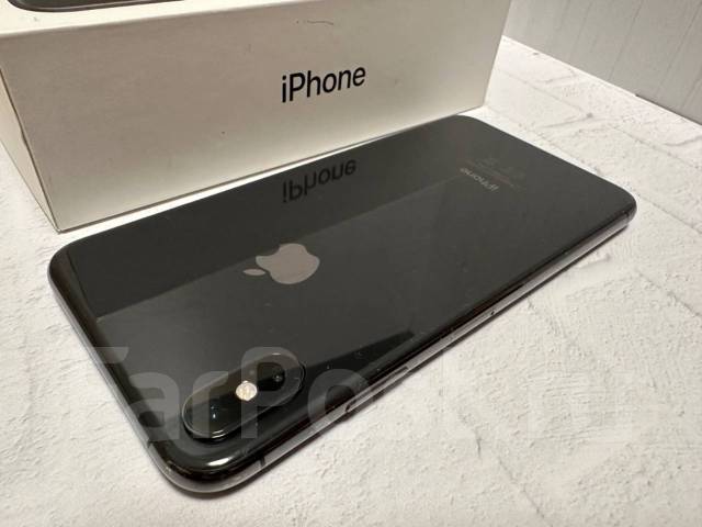 iPhone XS Max 64 gb, 64 гб, 6.50", моноблок, черный, б/у, в наличии ...