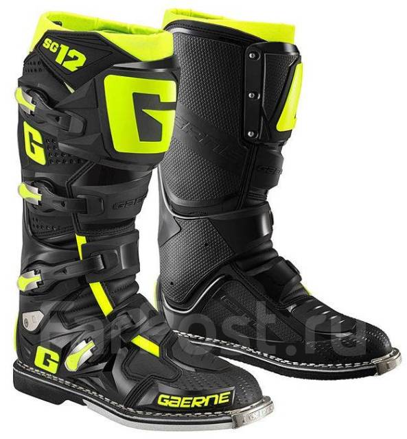 Мотоботы Gaerne SG12 Black-Yellow FLUO 42, новый, в наличии. Цена: 44 ...