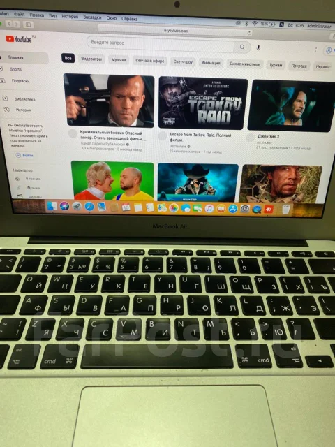 Apple MacBook Air 11. 11", 1,6����, ��� 2048 ��, ���� 64���, WiFi: 1, Bluetooth: 1, ����������� �� 1��. ����