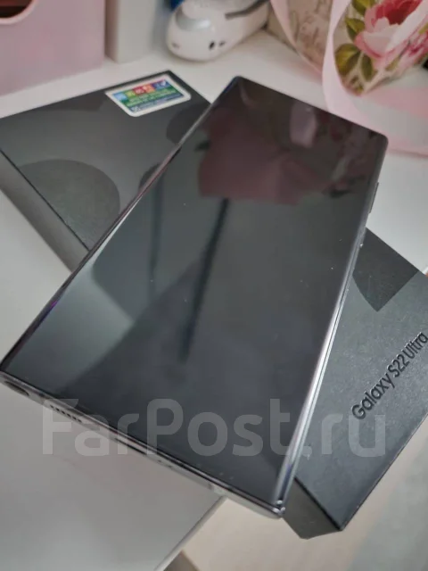 Samsung Galaxy S22 Ultra. �/�, 128 ��, ������, 4G LTE, 5G, Dual-SIM, ����������, NFC ����