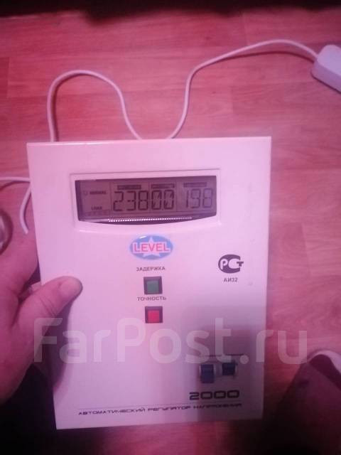 Стабилезатор напряжения, б/у, в наличии. Цена: 2 500₽ во Владивостоке