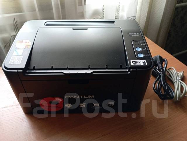 Лазерный принтер pantum p2500w, б/у, в наличии. Цена: 7 000₽ во ...