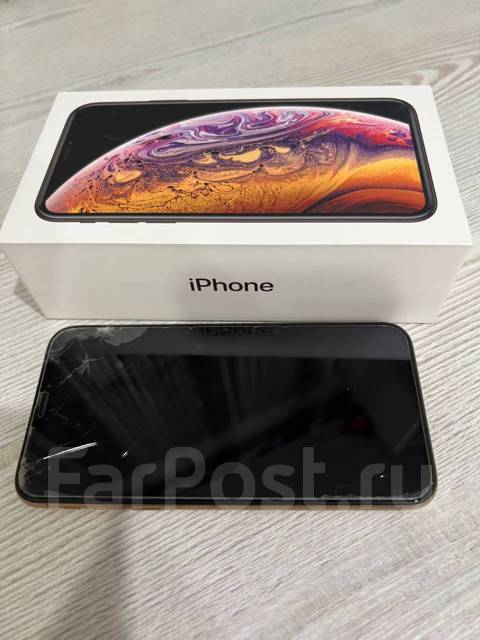 Apple iPhone XS 64Gb Золотой, 64 гб, 5.80", моноблок, 3G, 4G LTE, б/у ...