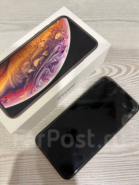 Apple iPhone XS 64Gb Золотой, 64 гб, 5.80", моноблок, 3G, 4G LTE, б/у ...