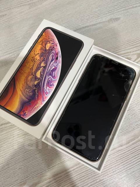 Apple iPhone XS 64Gb Золотой, 64 гб, 5.80", моноблок, 3G, 4G LTE, б/у ...