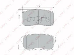������� ��������� �������� (R0006422) Lynxauto [BD5515] BD5515 ����