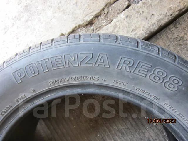 Bridgestone Potenza RE88. ������, �/�, ����� 20 % ����