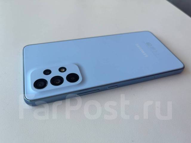 Samsung Galaxy A53 5G, 128 гб, 6.50", моноблок, синий, 5G, б/у, в ...