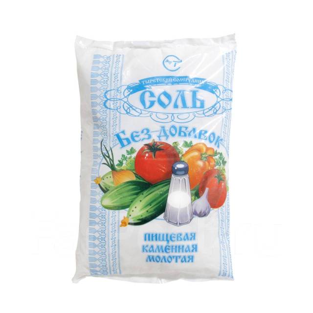 Соль в/с мелкая без добавок 1 кг 1/20, в наличии. Цена: 27₽ в Хабаровске