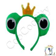 Простой Костюм Царевны Лягушки / Simple Princess Frog Hairband | Ободок, Лягушка, Карнавал