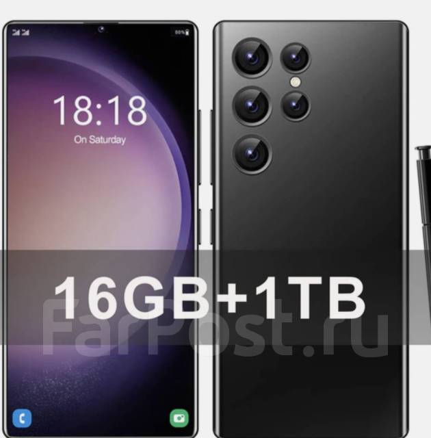 Смартфон S23 Ultra6,8 HD, 16 гб+1 тб, 48 мп+ 72МП, 6800 мАч, 5G, 1 тб ...