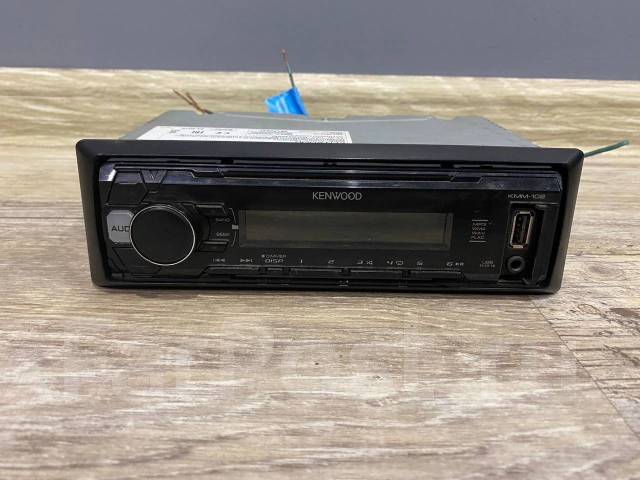 Магнитола Kenwood Bluetooth, USB, AUX, 1 DIN — 178x50 мм, б/у, в ...