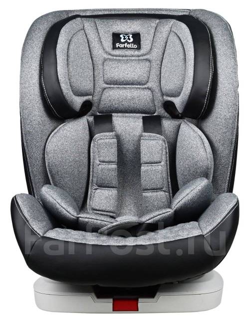 Автокресло детское Farfello YB709A Isofix (9-36кг. ) black/gray, новый ...